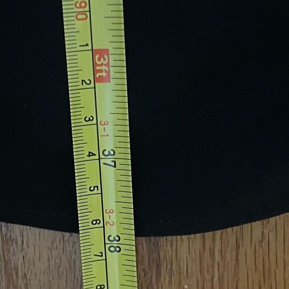 GAL MEETS GLAM Celeste Fit Flare Dress Size 16 Black NEW Party LBD Cocktail Chic - Picture 11 of 12